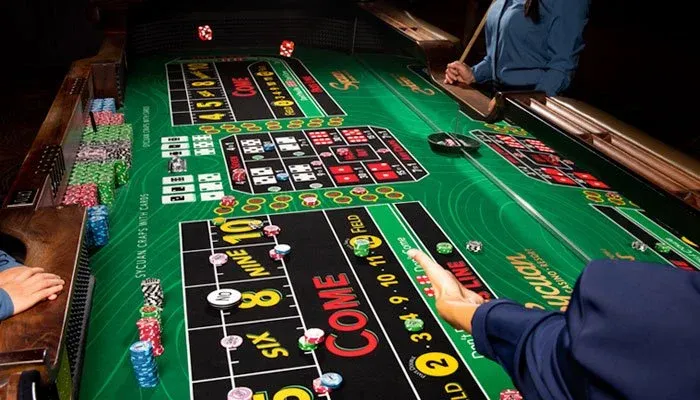 Dekorativni prikaz casino atmosfere